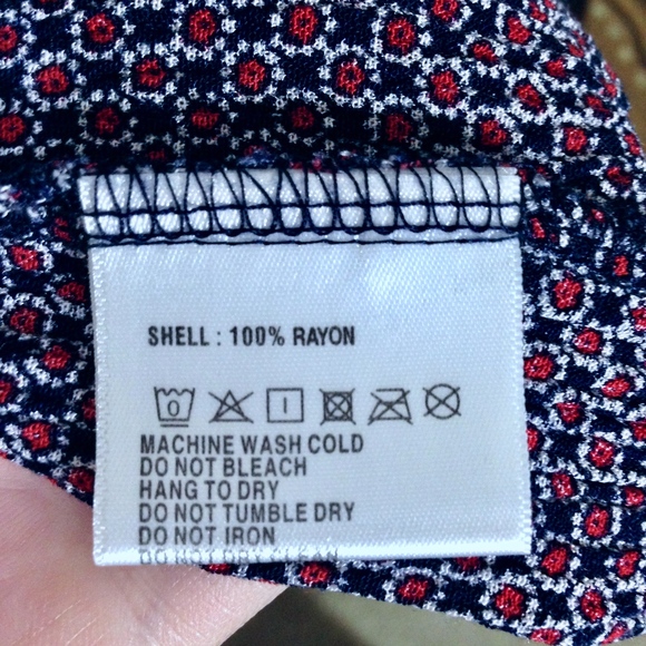 BRANDY MELVILLE Skater Dress Fits Blue Red Small - Picture 4 of 8